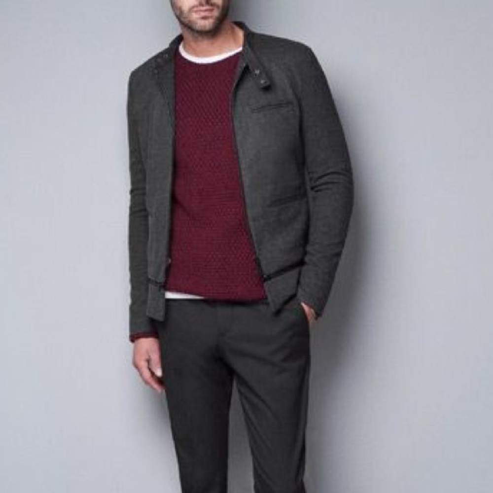 Zara Detachable Zipper Hem Jacket